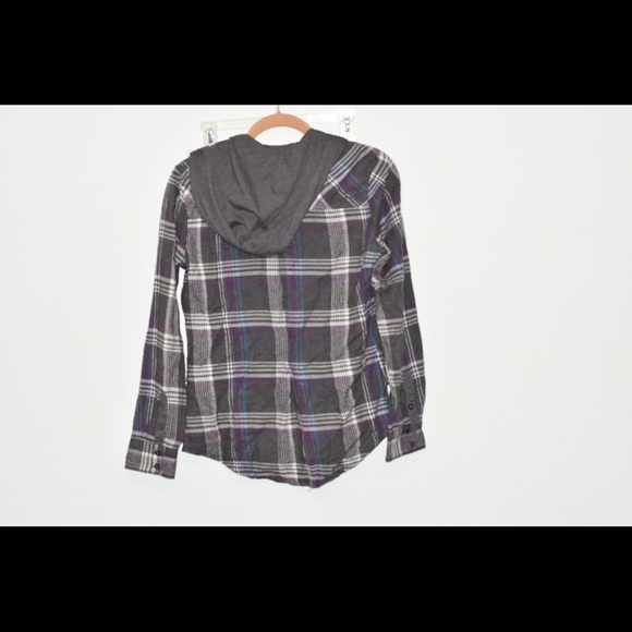 Pacsun, Empyre plaid long sleeve top - Picture 2 of 3